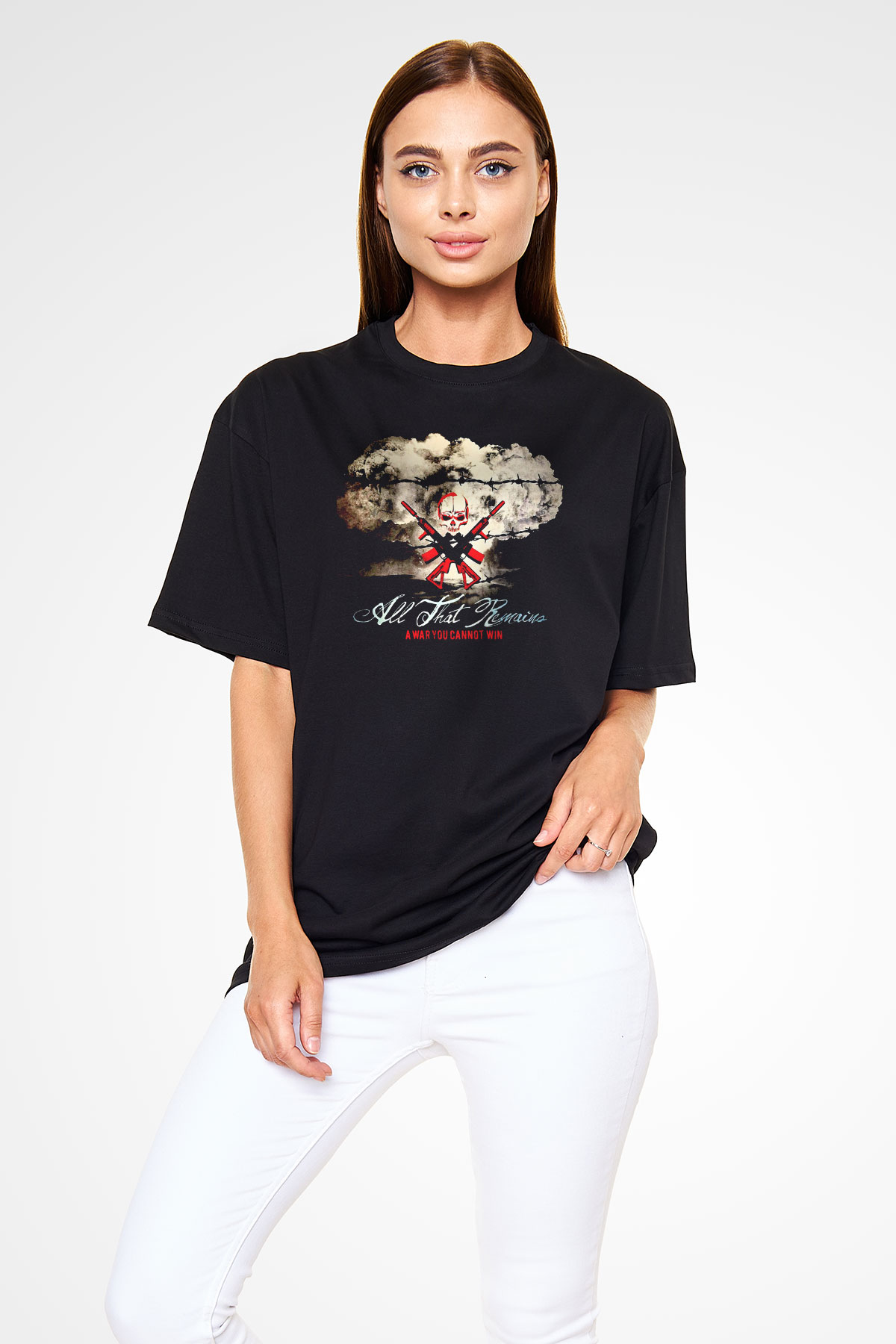 All That Remains Siyah Unisex Tişört T-Shirt - TişörtFabrikası