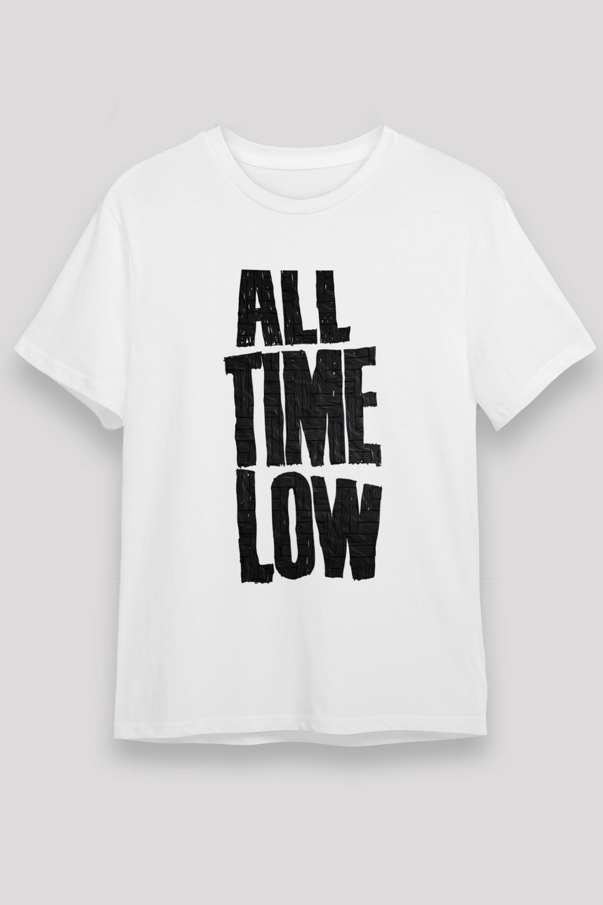 All Time Low Beyaz Unisex Tişört T-Shirt - TişörtFabrikası