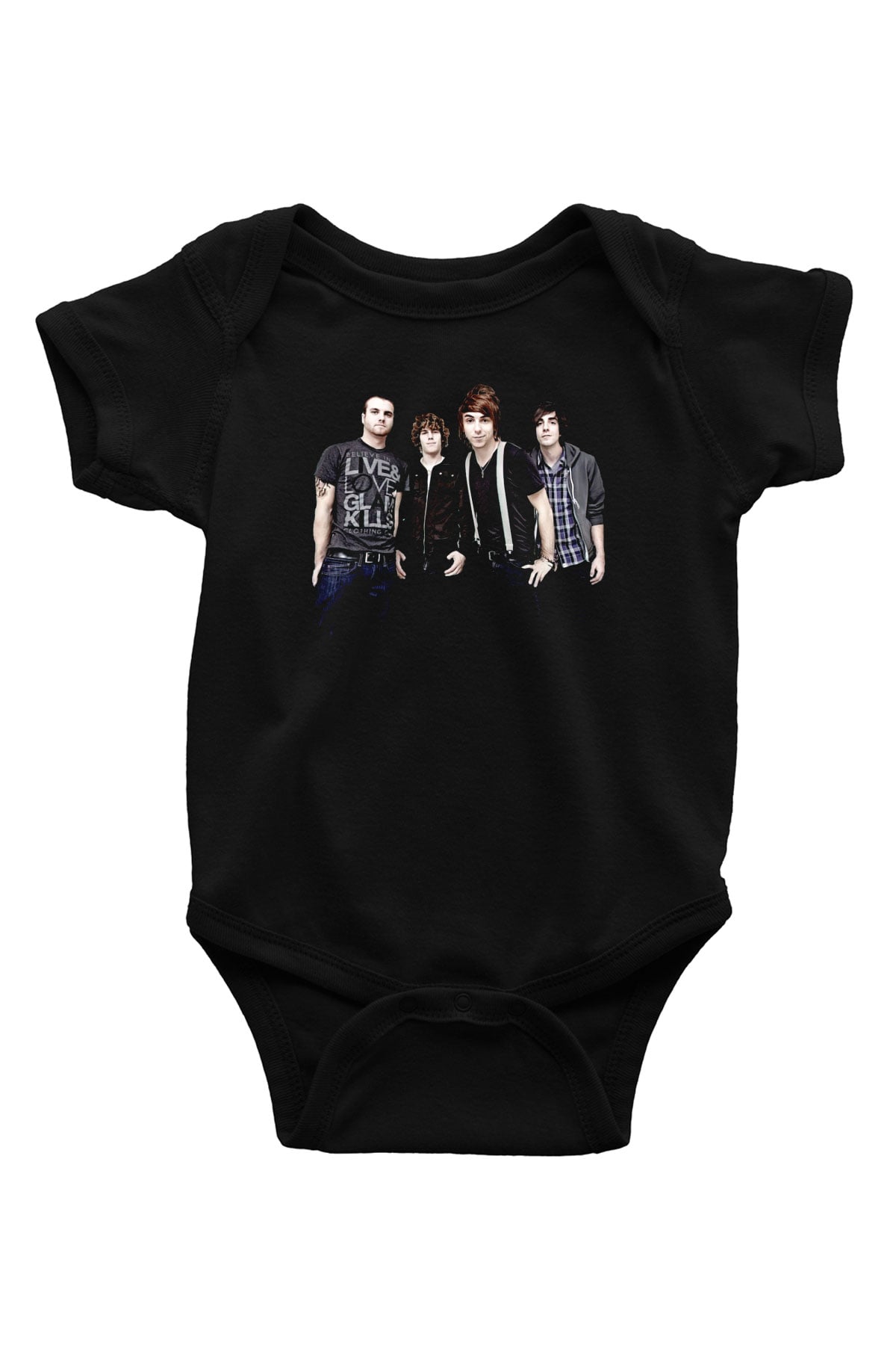 All Time Low Siyah Bebek Body - Zıbın