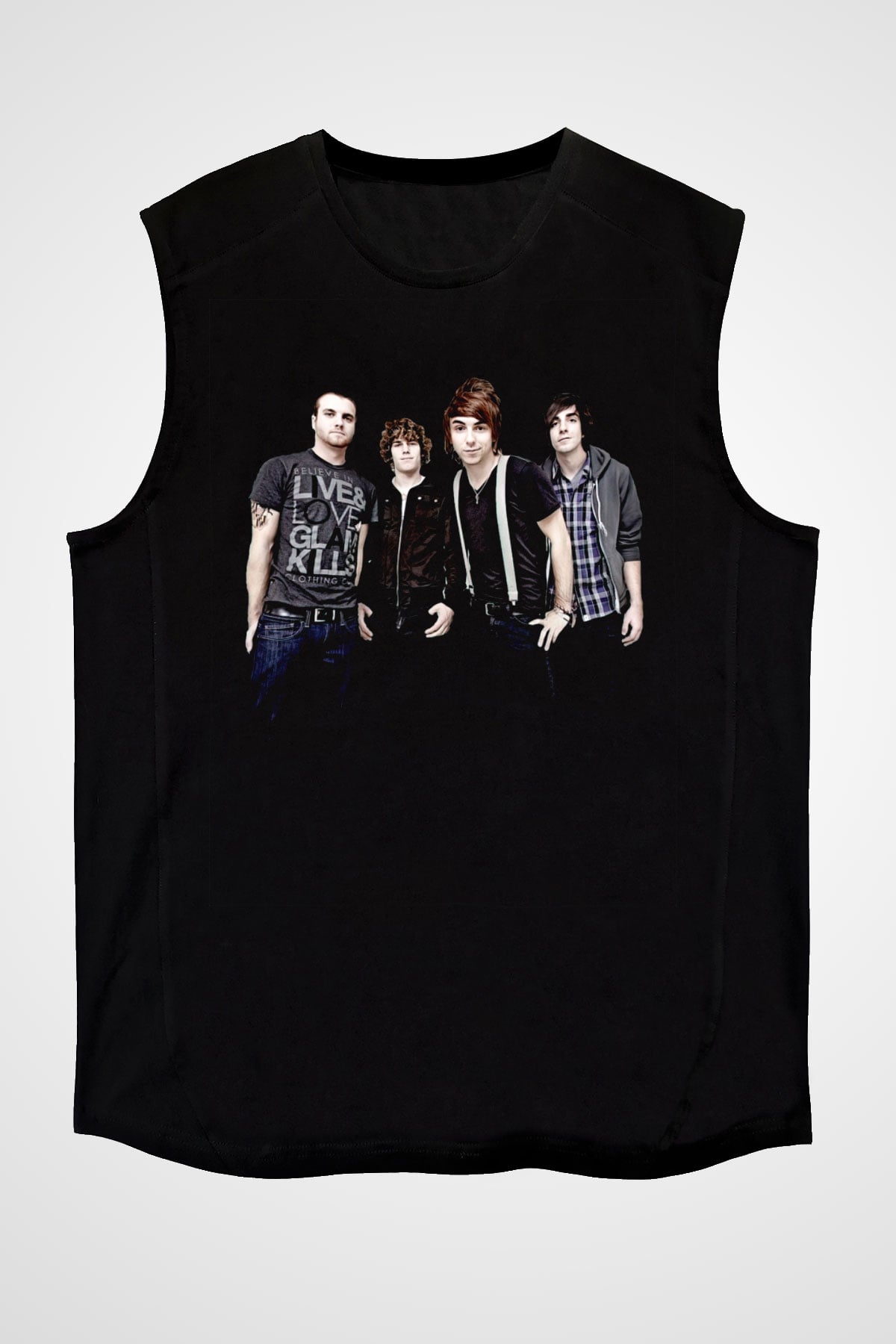 All Time Low Siyah Unisex Kolsuz Tişört