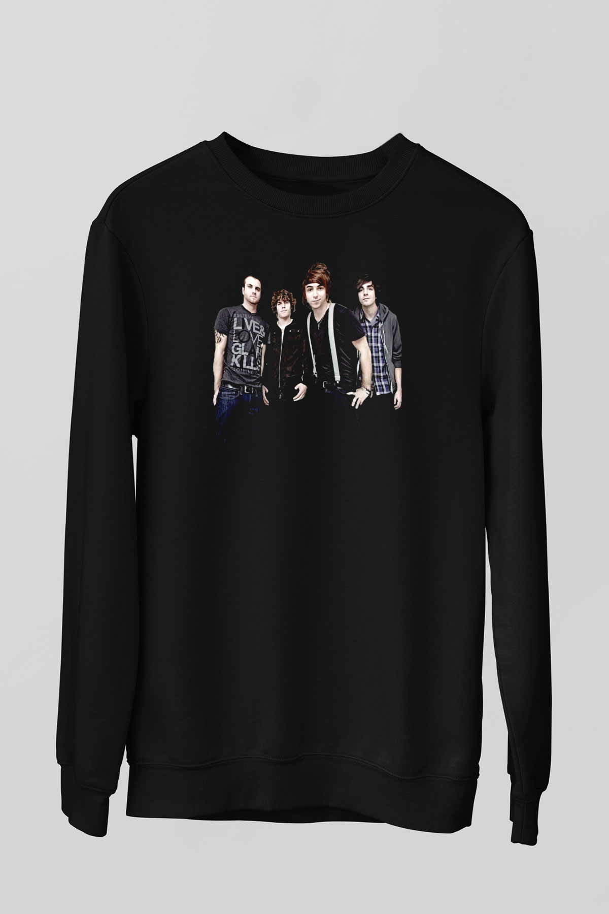 All Time Low Siyah Unisex Sweatshirt