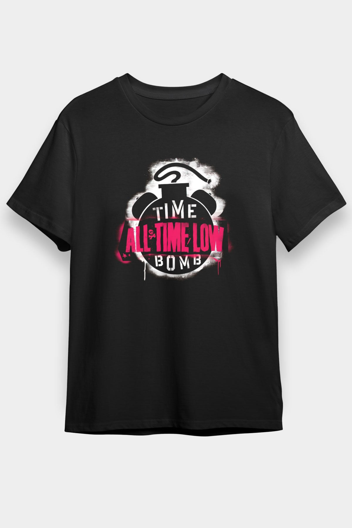 All Time Low Siyah Unisex Tişört T-Shirt - TişörtFabrikası