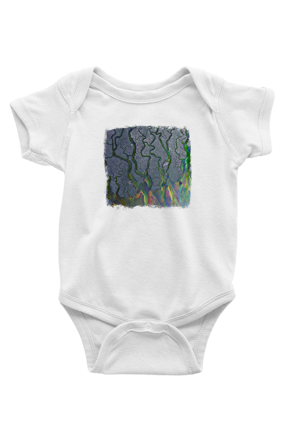 Alt-J Baskılı Unisex Beyaz Bebek Body - Zıbın
