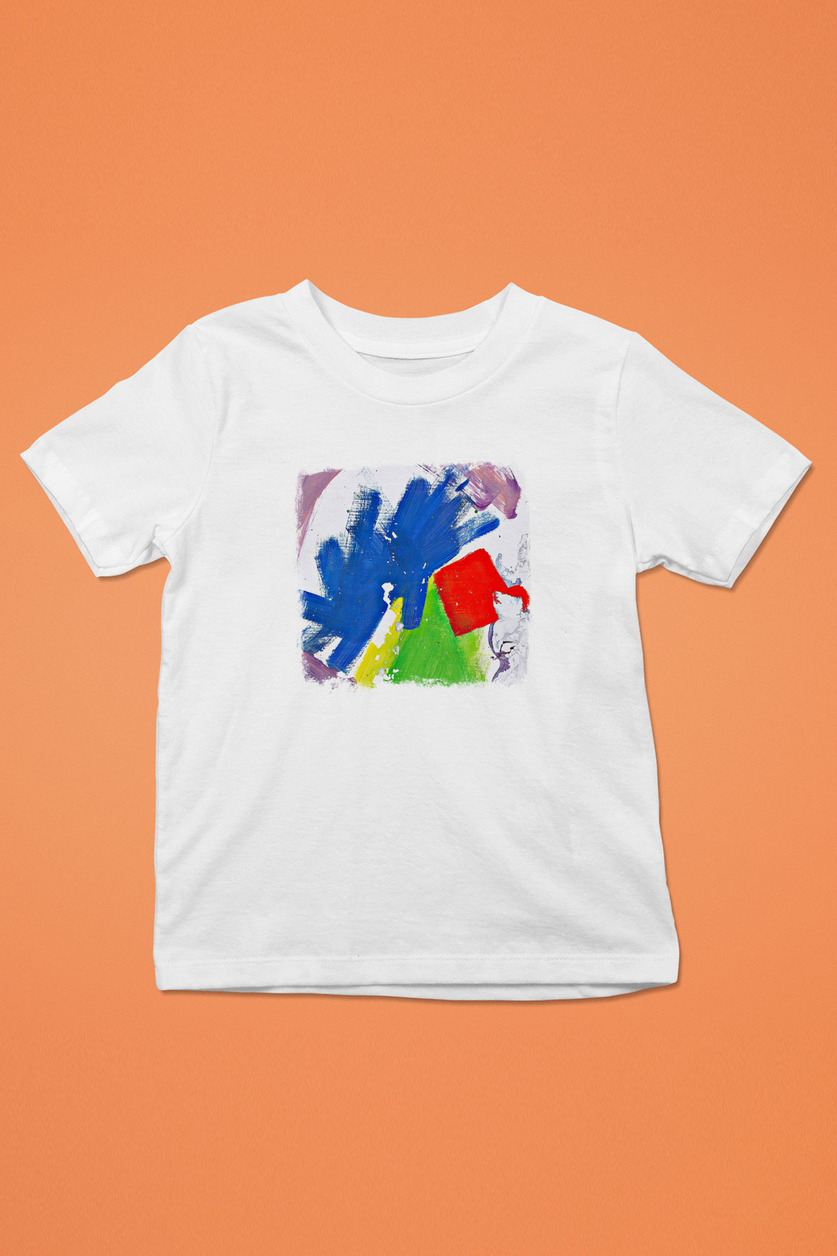 Alt-J Baskılı Unisex Beyaz Çocuk Tişört