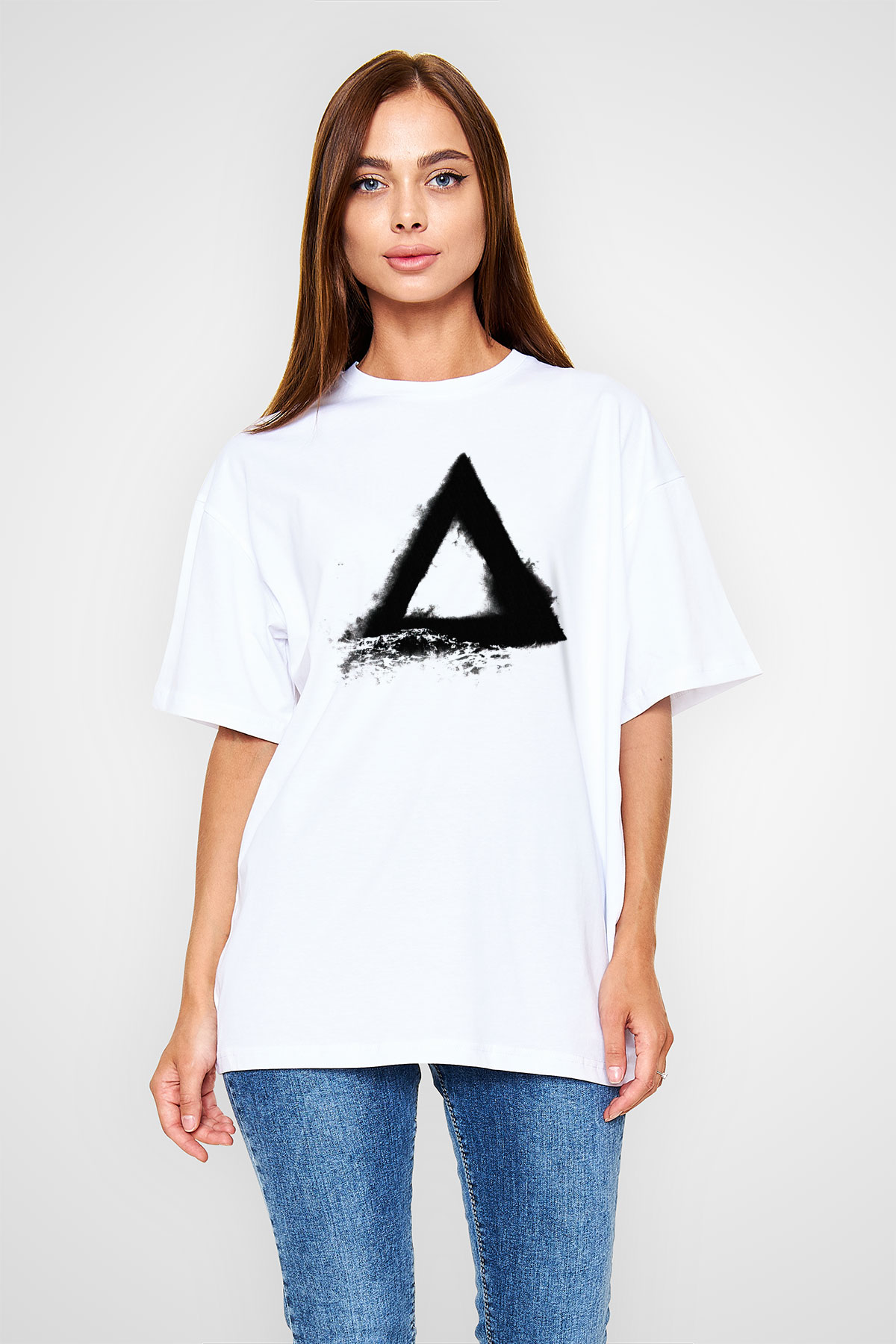 Alt-J Beyaz Unisex Tişört T-Shirt - TişörtFabrikası