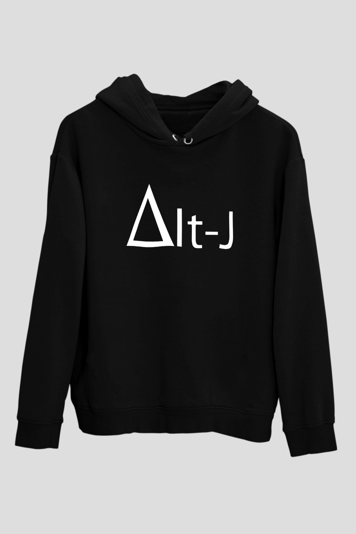 Alt-J Siyah Unisex Hoodie
