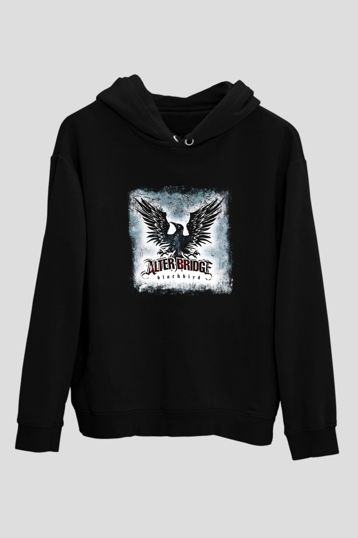Alter Bridge Baskılı Unisex Siyah Hoodie