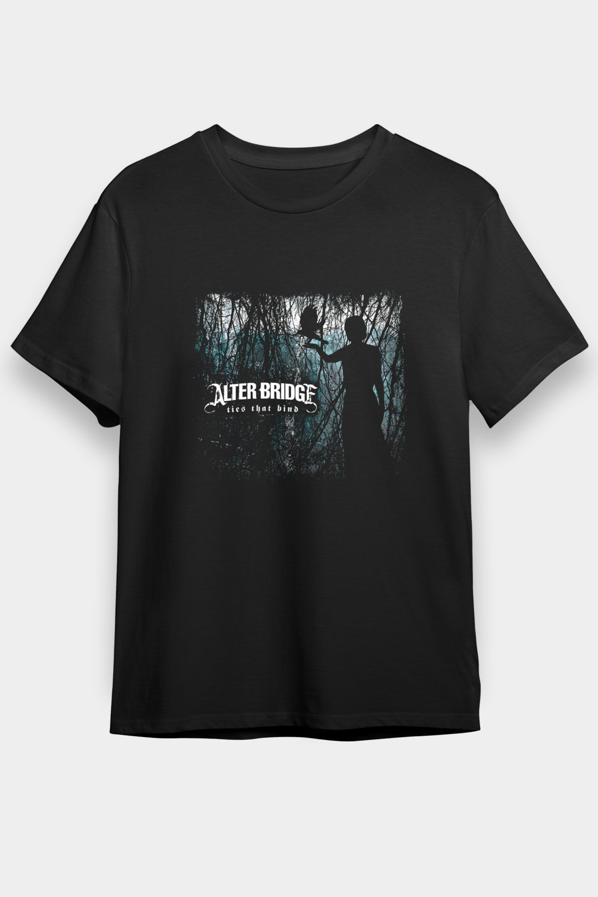 Alter Bridge Baskılı Unisex Siyah Tişört