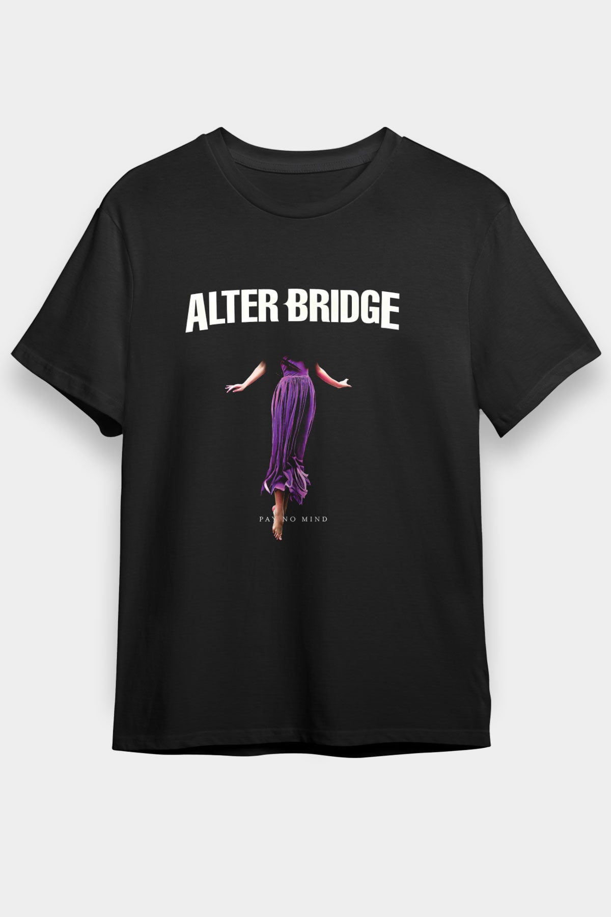 Alter Bridge Baskılı Unisex Siyah Tişört