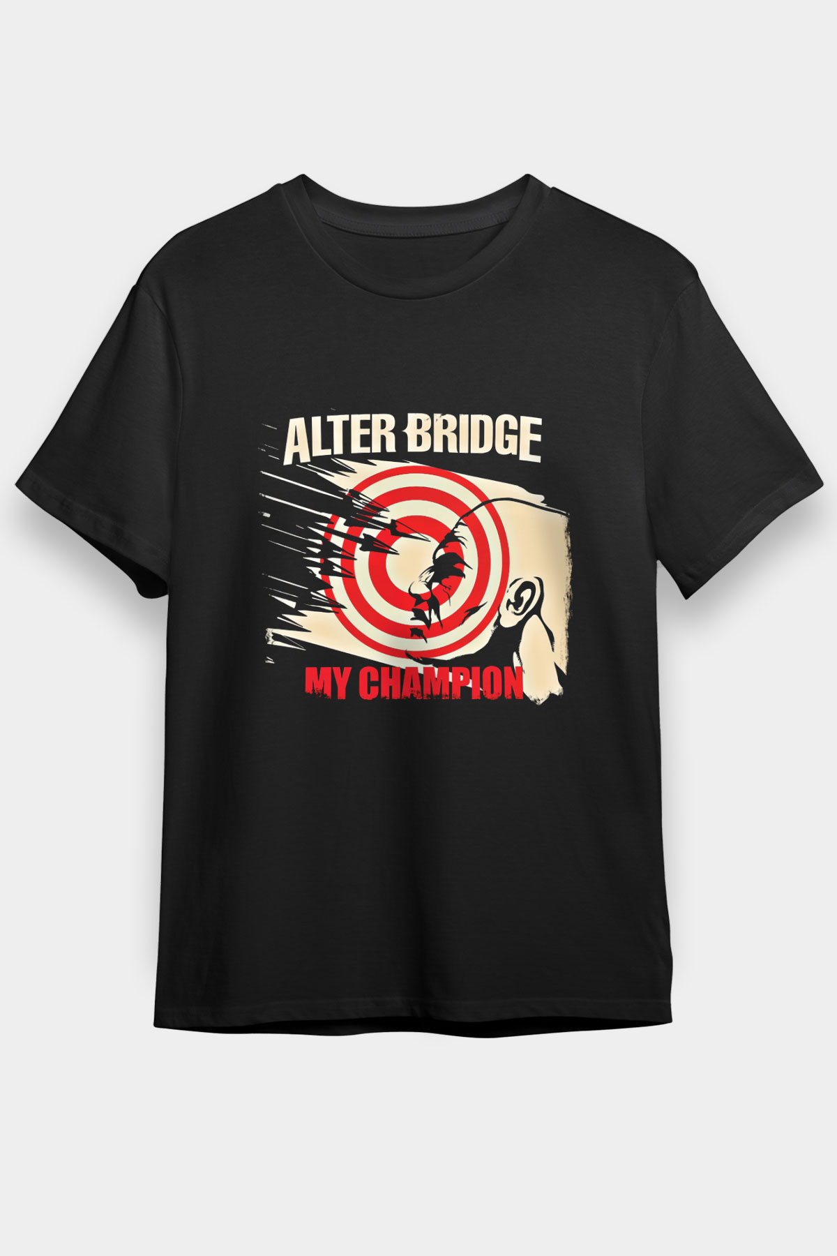 Alter Bridge Baskılı Unisex Siyah Tişört