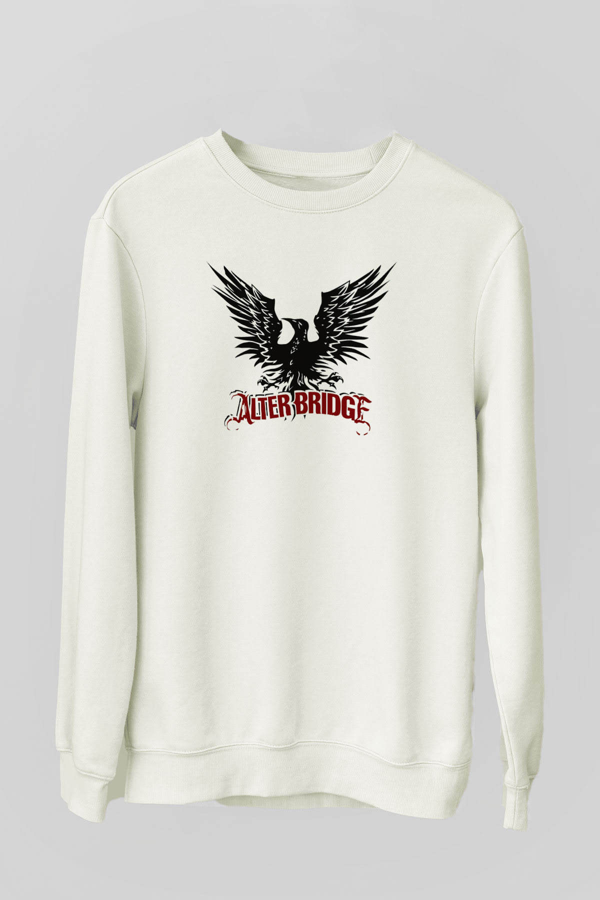 Alter Bridge Beyaz Unisex Sweatshirt