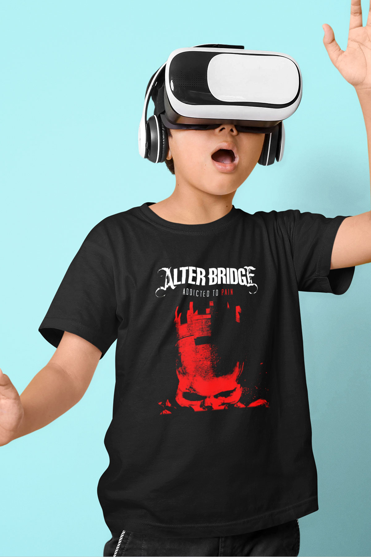 Alter Bridge Siyah Unisex Çocuk Tişört