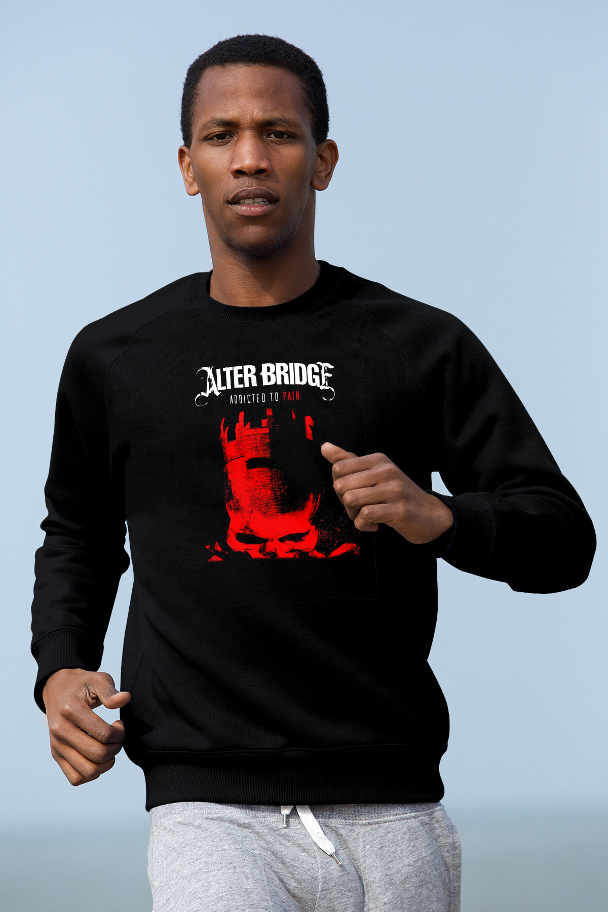 Alter Bridge Siyah Unisex Sweatshirt