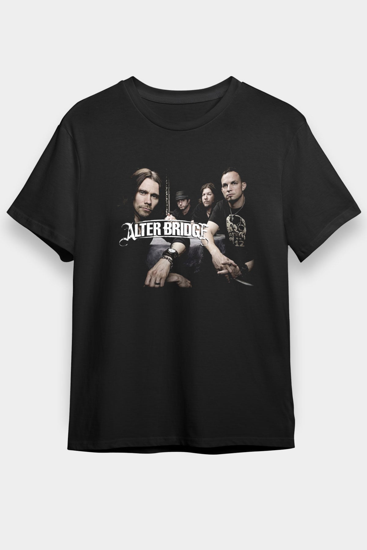 Alter Bridge Siyah Unisex Tişört T-Shirt - TişörtFabrikası