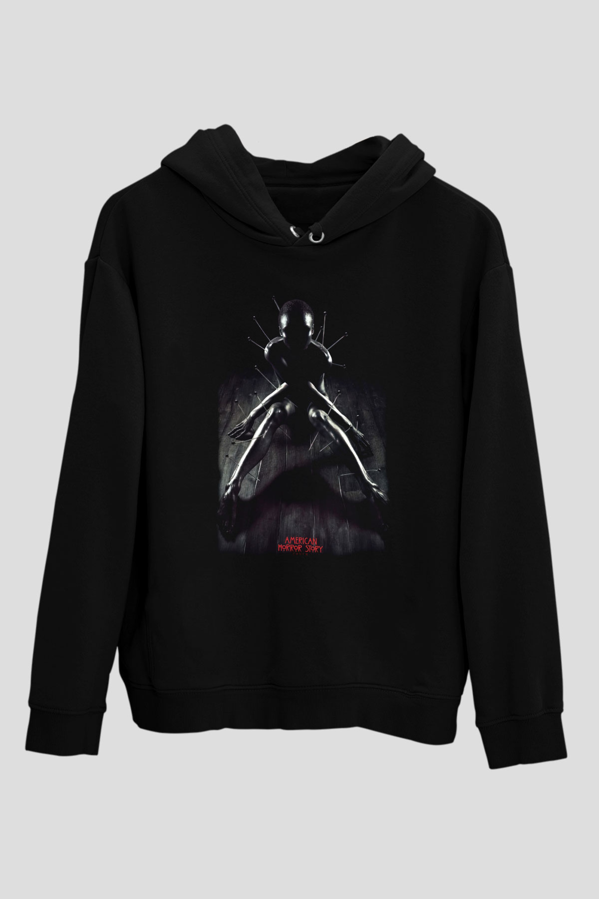 American Horror Story Siyah Unisex Hoodie