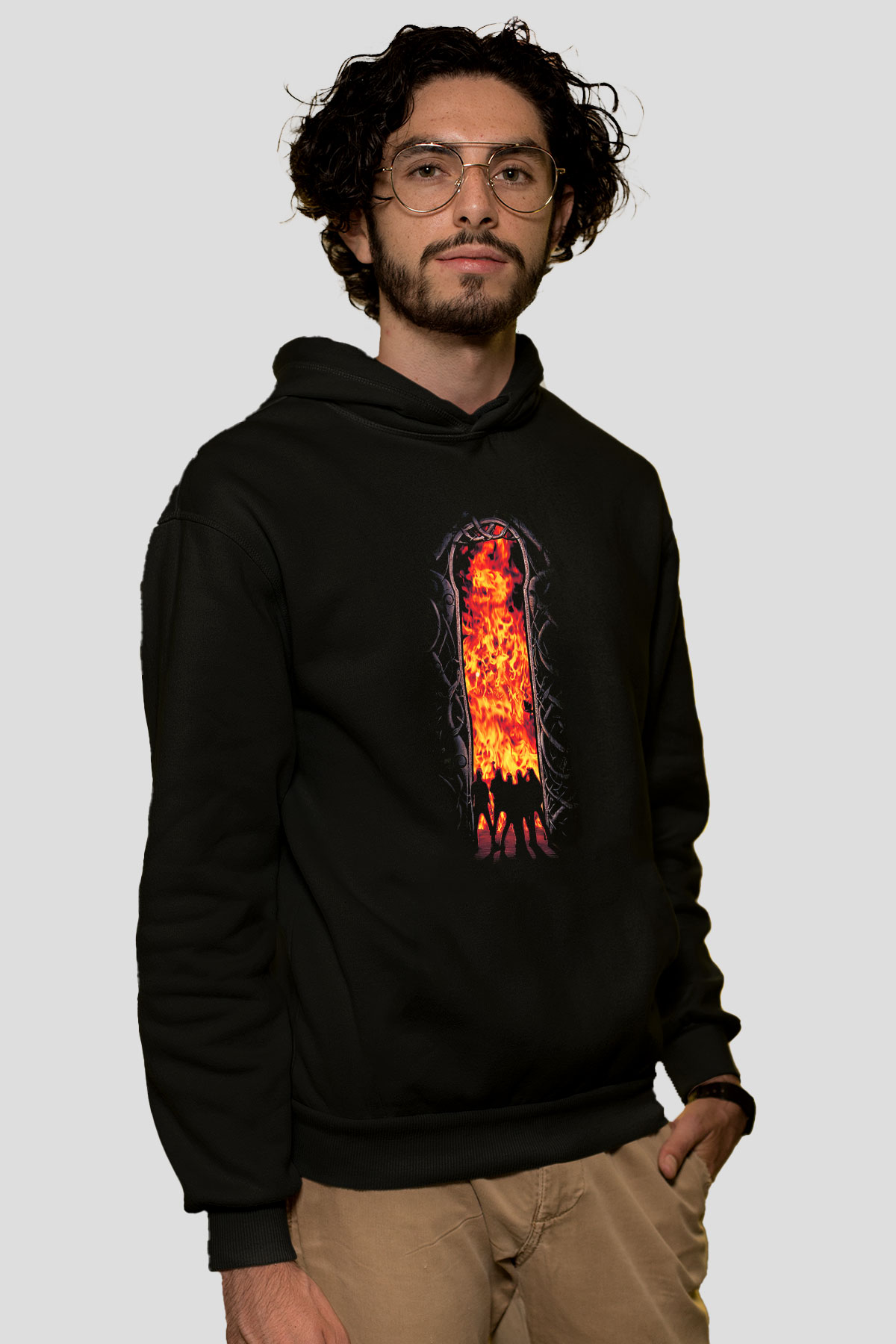 Amon Amarth Siyah Unisex Hoodie
