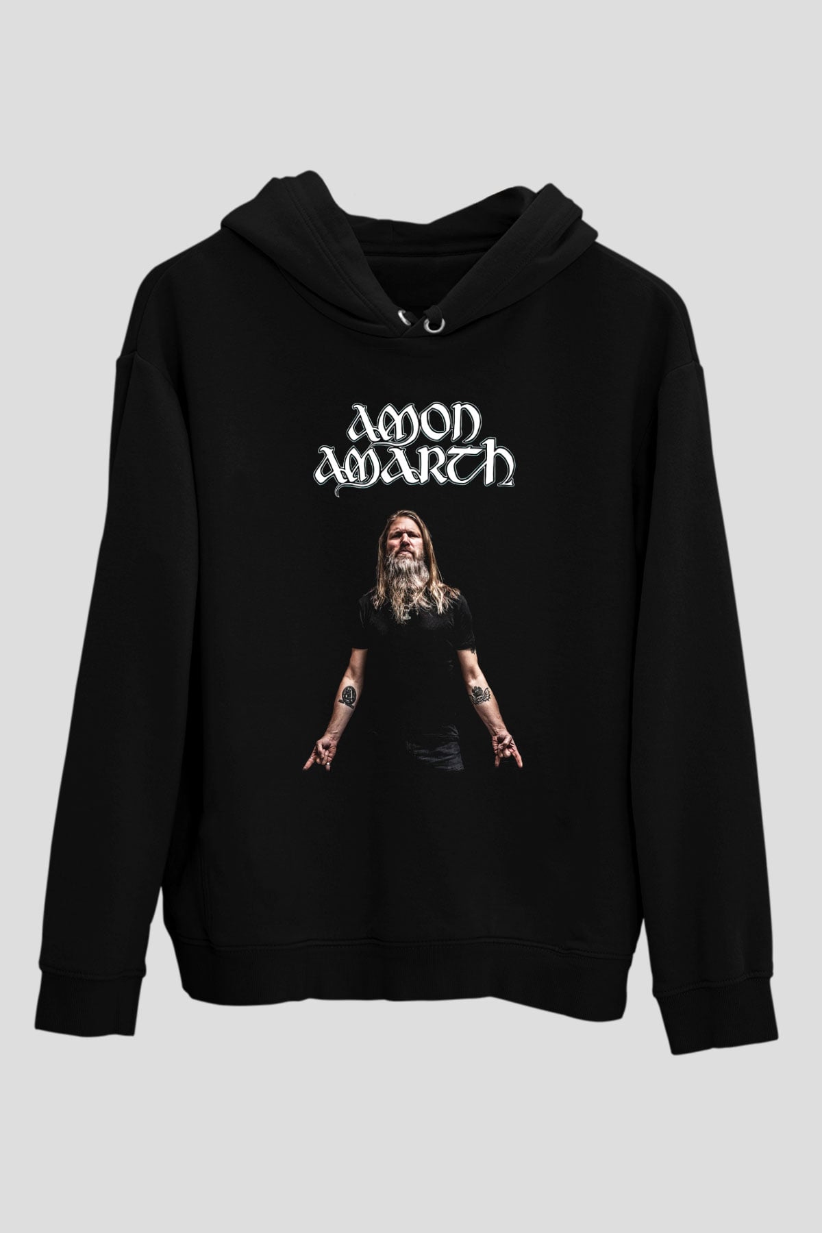 Amon Amarth Siyah Unisex Hoodie