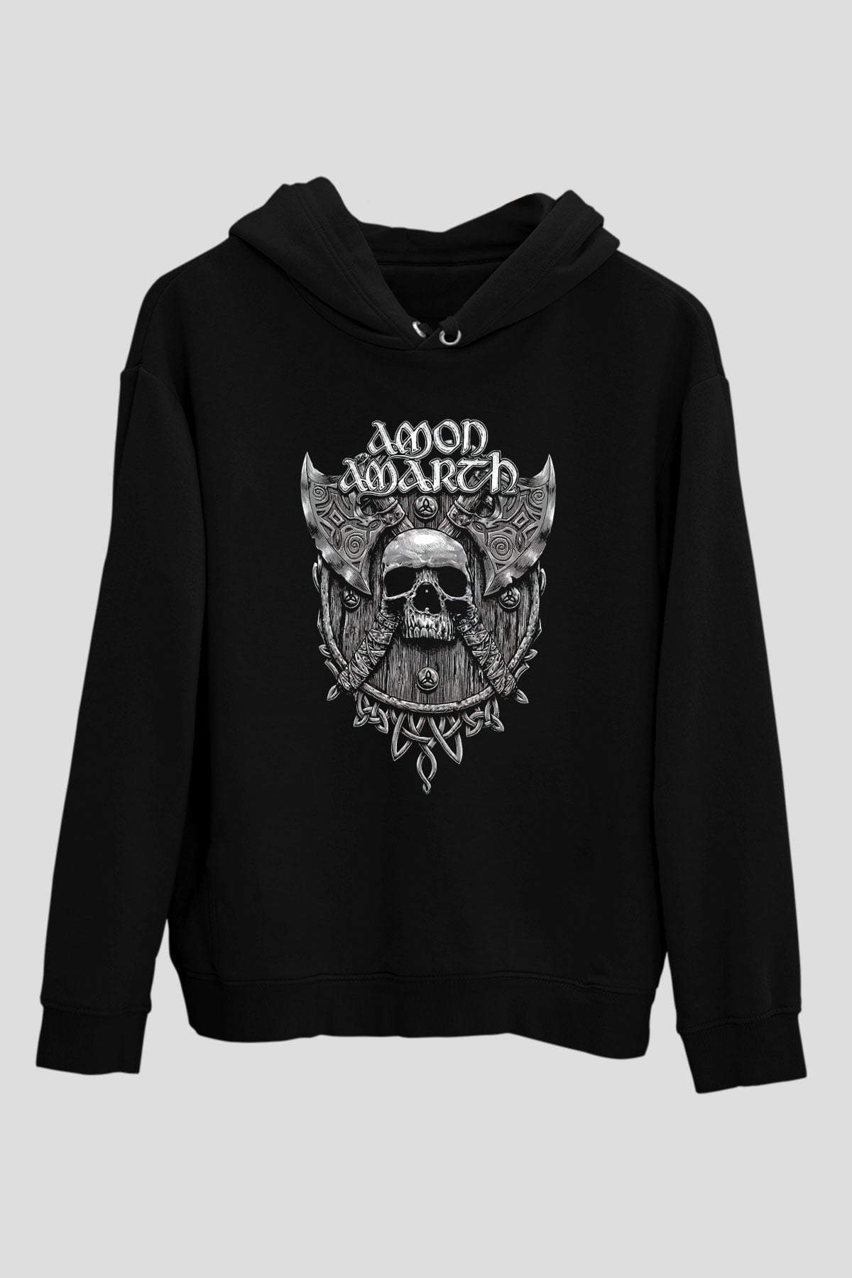 Amon Amarth Siyah Unisex Hoodie