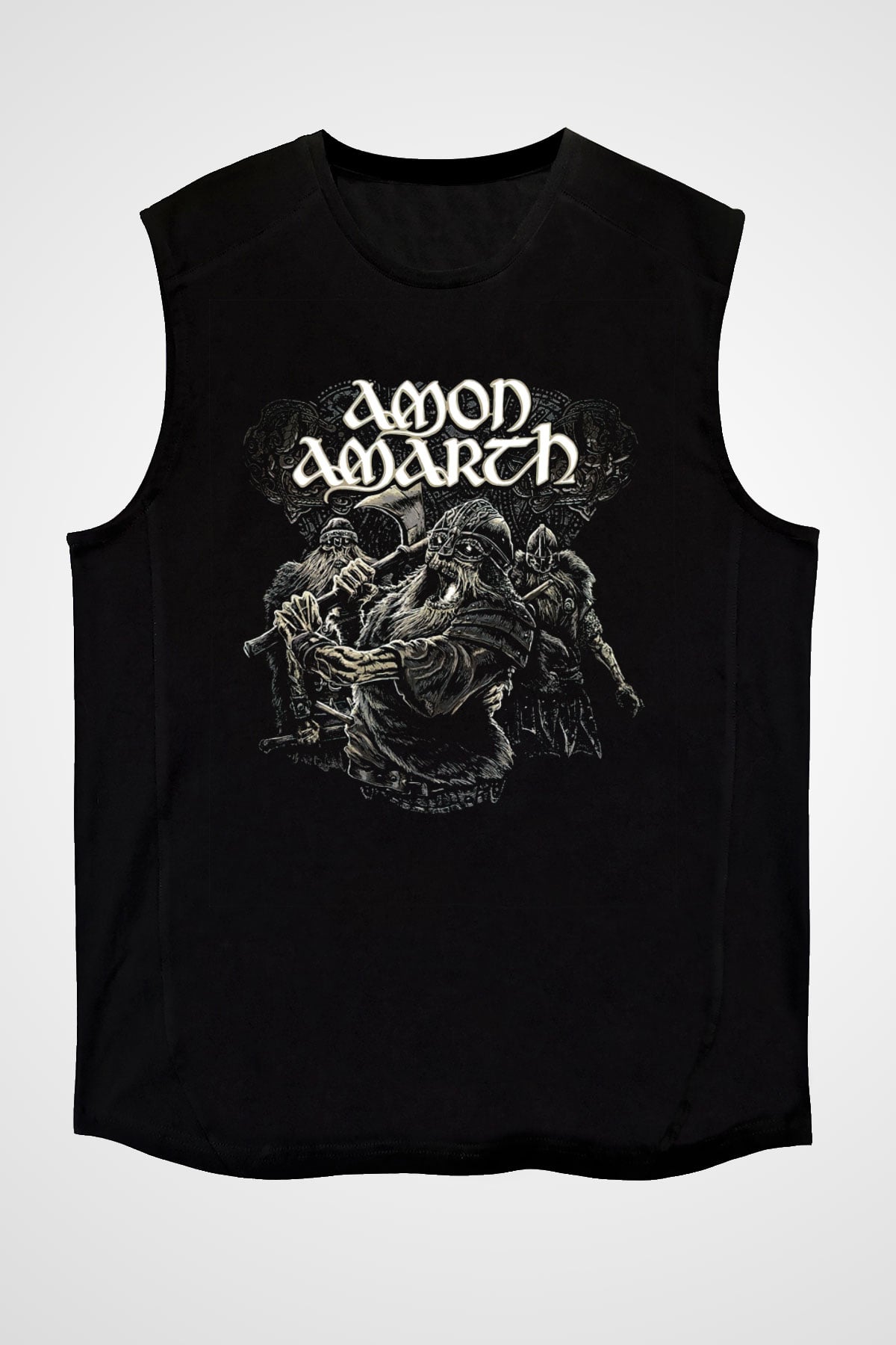 Amon Amarth Siyah Unisex Kolsuz Tişört
