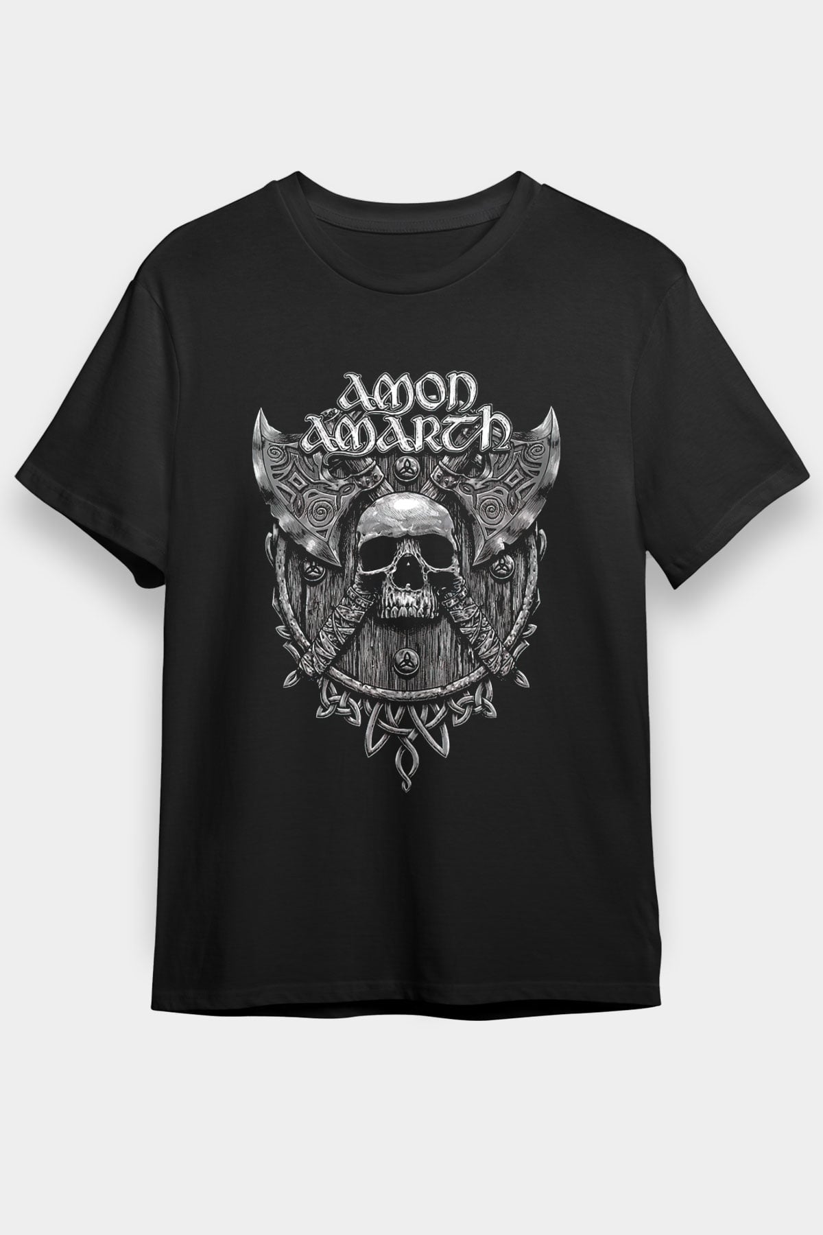 Amon Amarth Siyah Unisex Tişört T-Shirt - TişörtFabrikası