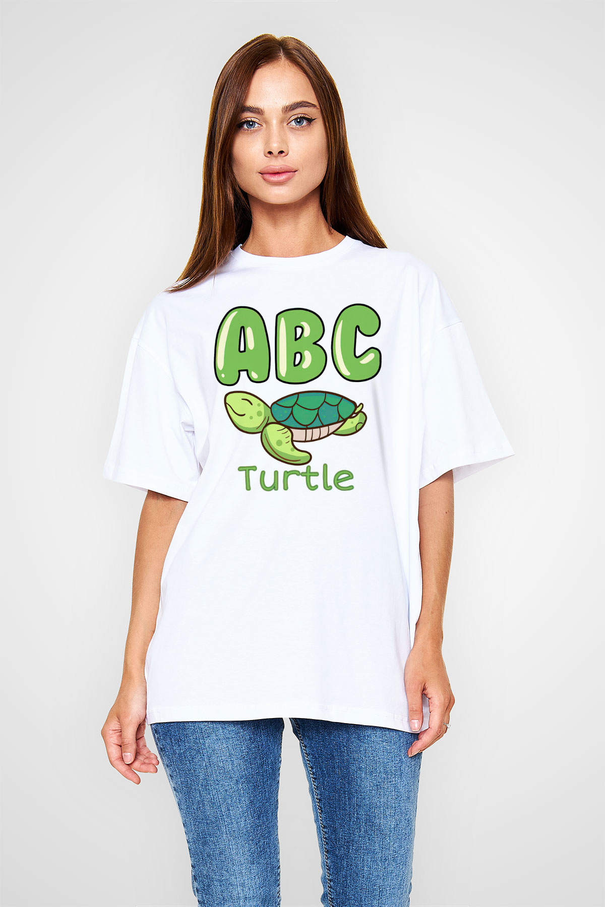 Ana okulu Beyaz Unisex Tişört T-Shirt - TişörtFabrikası