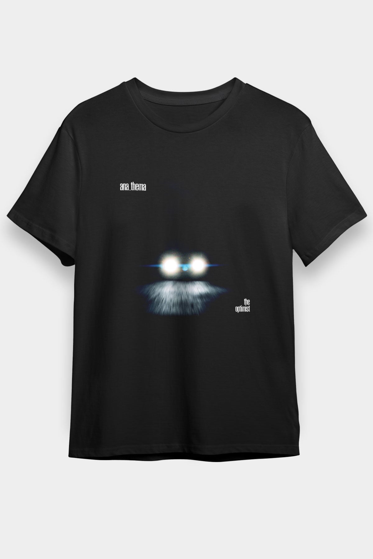 Anathema Baskılı Unisex Siyah Tişört