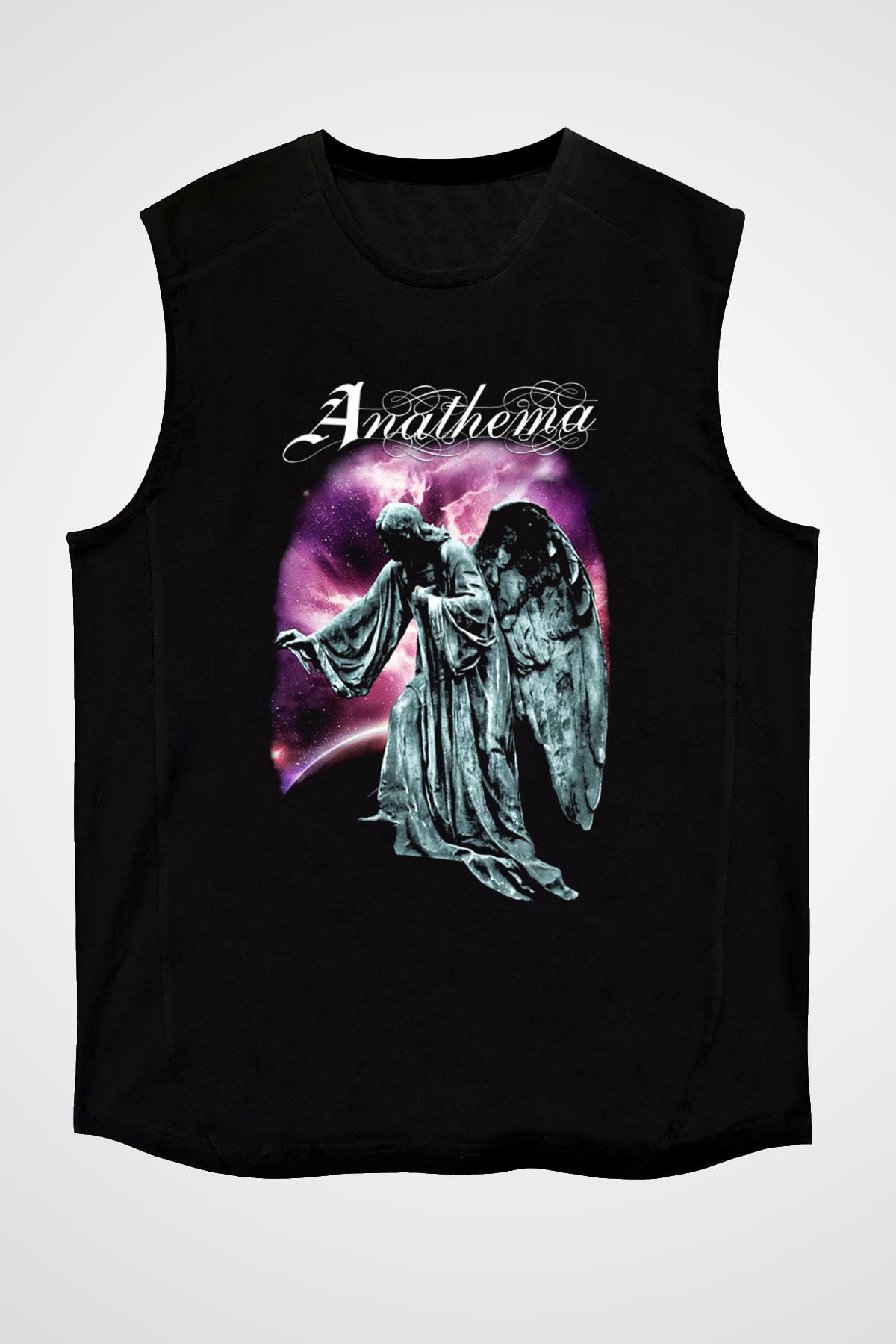 Anathema Siyah Unisex Kolsuz Tişört