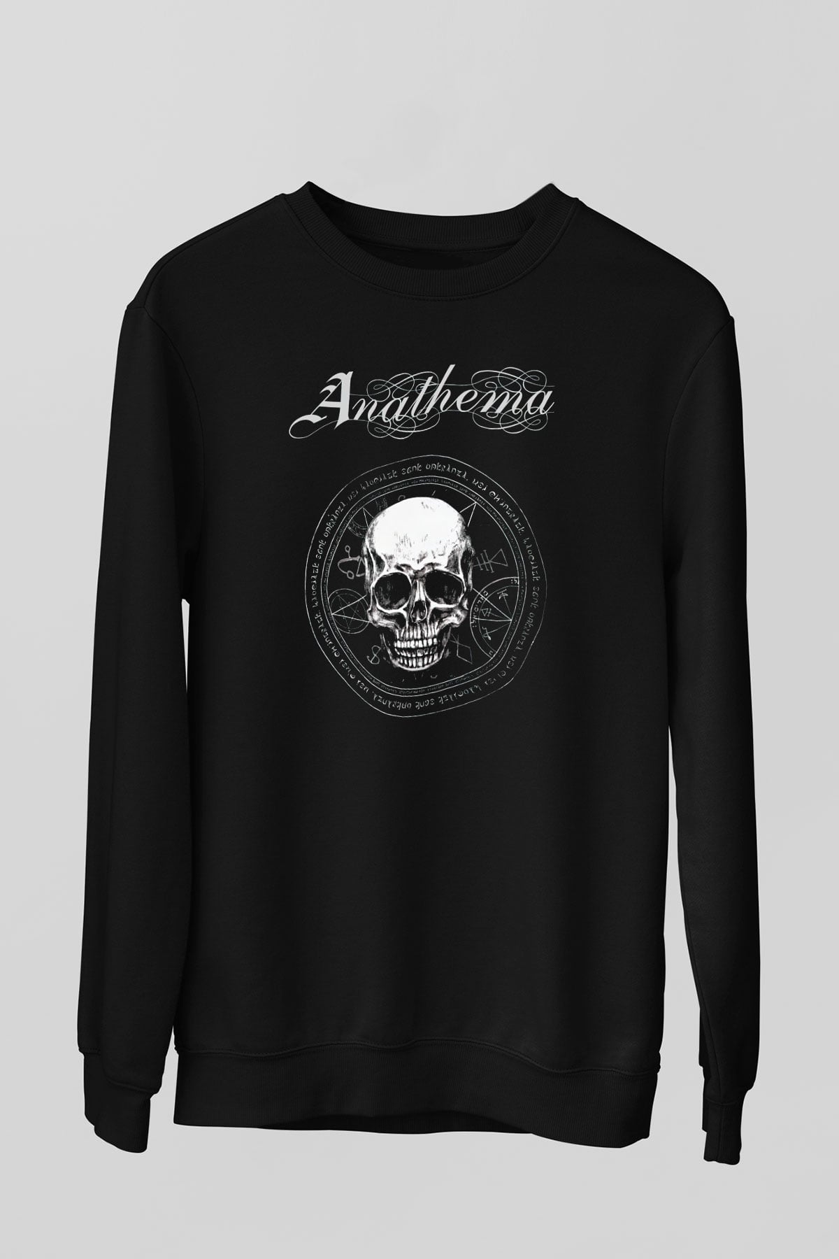 Anathema Siyah Unisex Sweatshirt