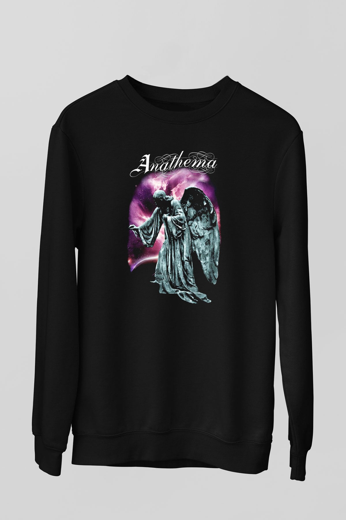 Anathema Siyah Unisex Sweatshirt