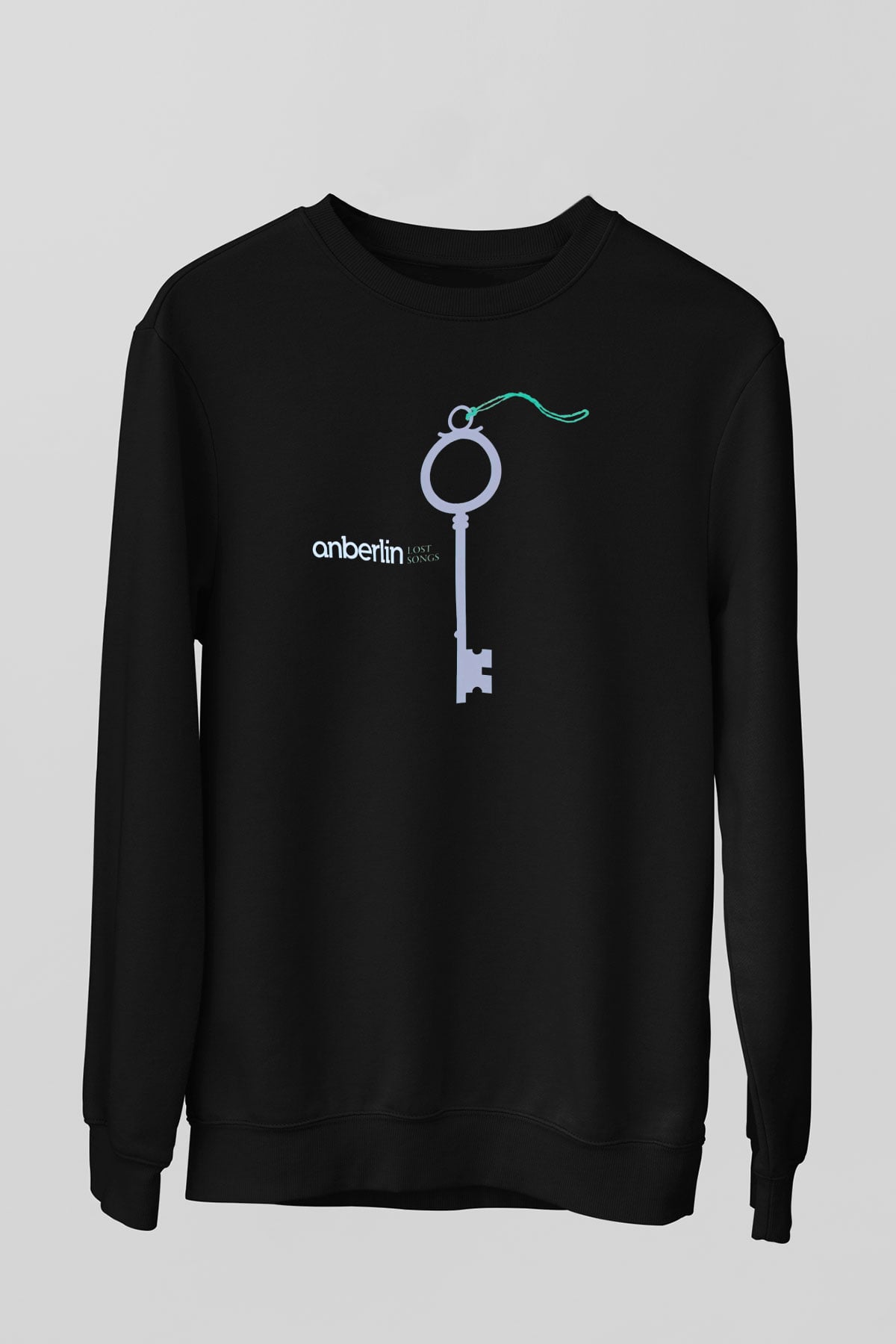 Anberlin Siyah Unisex Sweatshirt