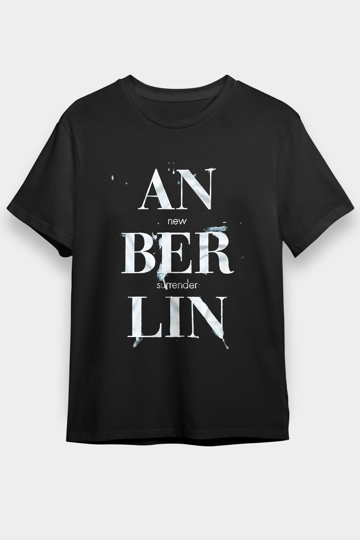 Anberlin Siyah Unisex Tişört T-Shirt - TişörtFabrikası