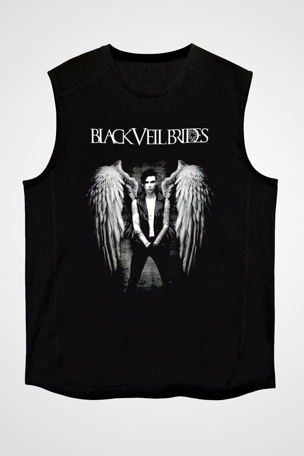 Andy Black Siyah Unisex Kolsuz Tişört