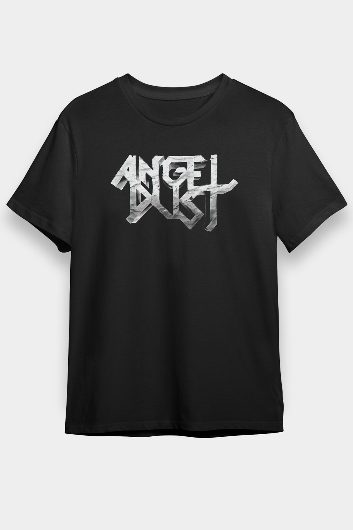 Angel Dust Siyah Unisex Tişört T-Shirt - TişörtFabrikası