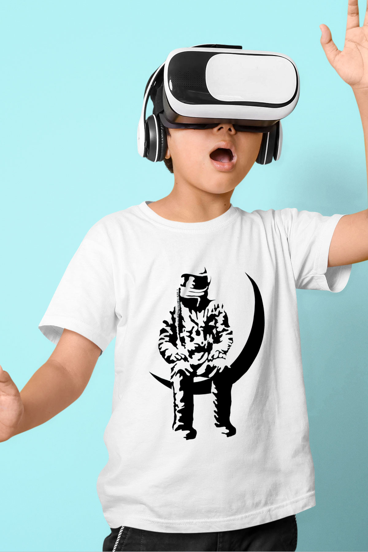 Angels and Airwaves Beyaz Unisex Çocuk Tişört