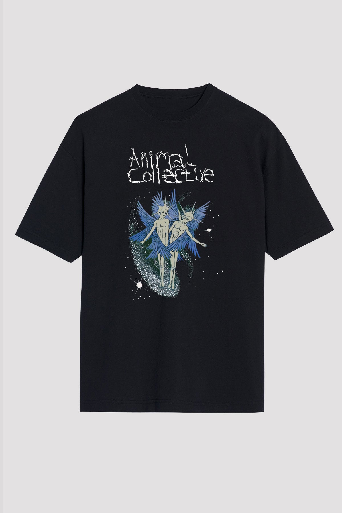 Animal Collective Siyah Unisex Tişört T-Shirt - TişörtFabrikası