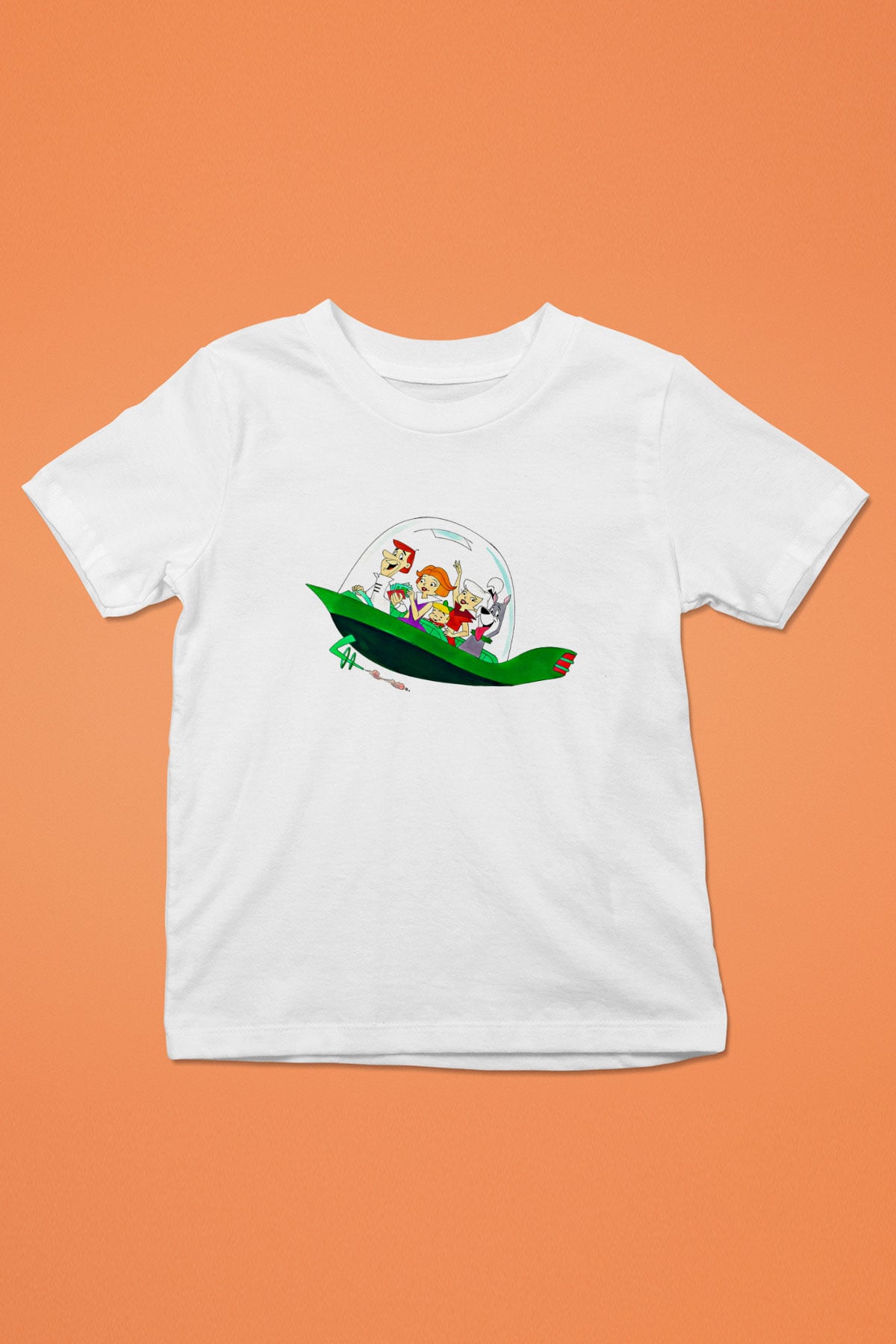 Animatör Baskılı Beyaz Unisex Çocuk Tişört