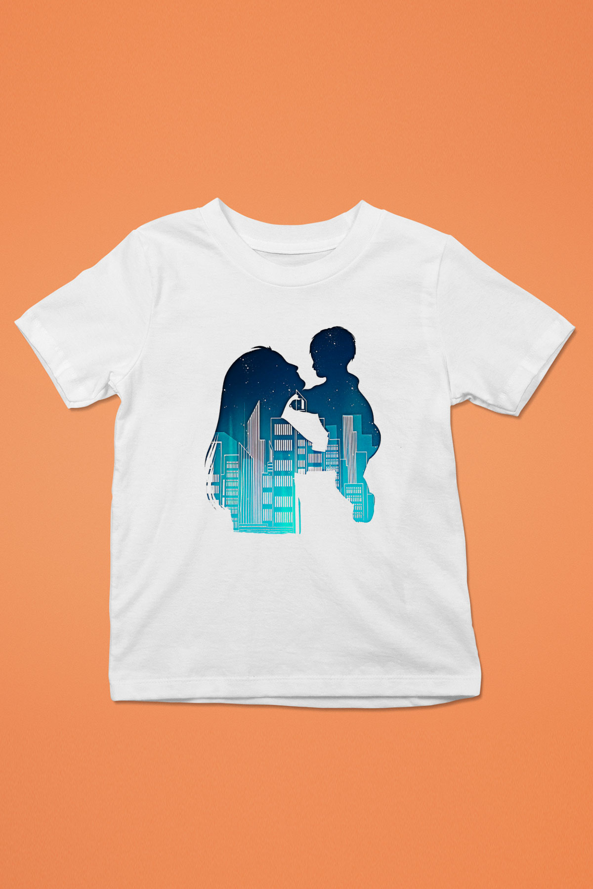 Anneler Günü Baskılı Beyaz Unisex Beyaz Çocuk Tişört - Tshirt