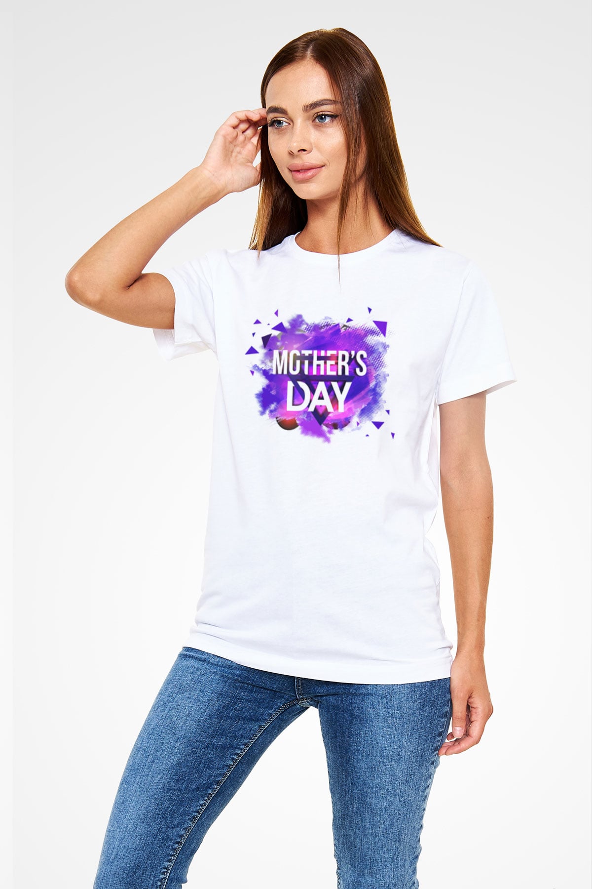 Anneler Günü Beyaz Unisex Tişört T-Shirt - TişörtFabrikası