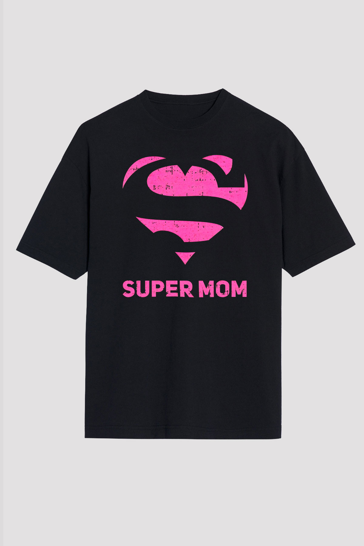 Anneler Günü Siyah Unisex Tişört T-Shirt - TişörtFabrikası