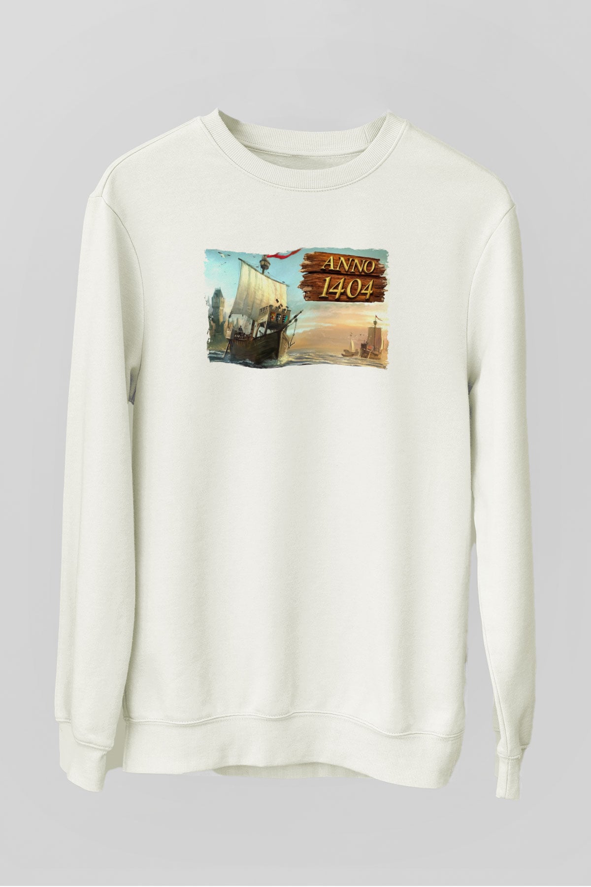 Anno 1404 Beyaz Unisex Sweatshirt