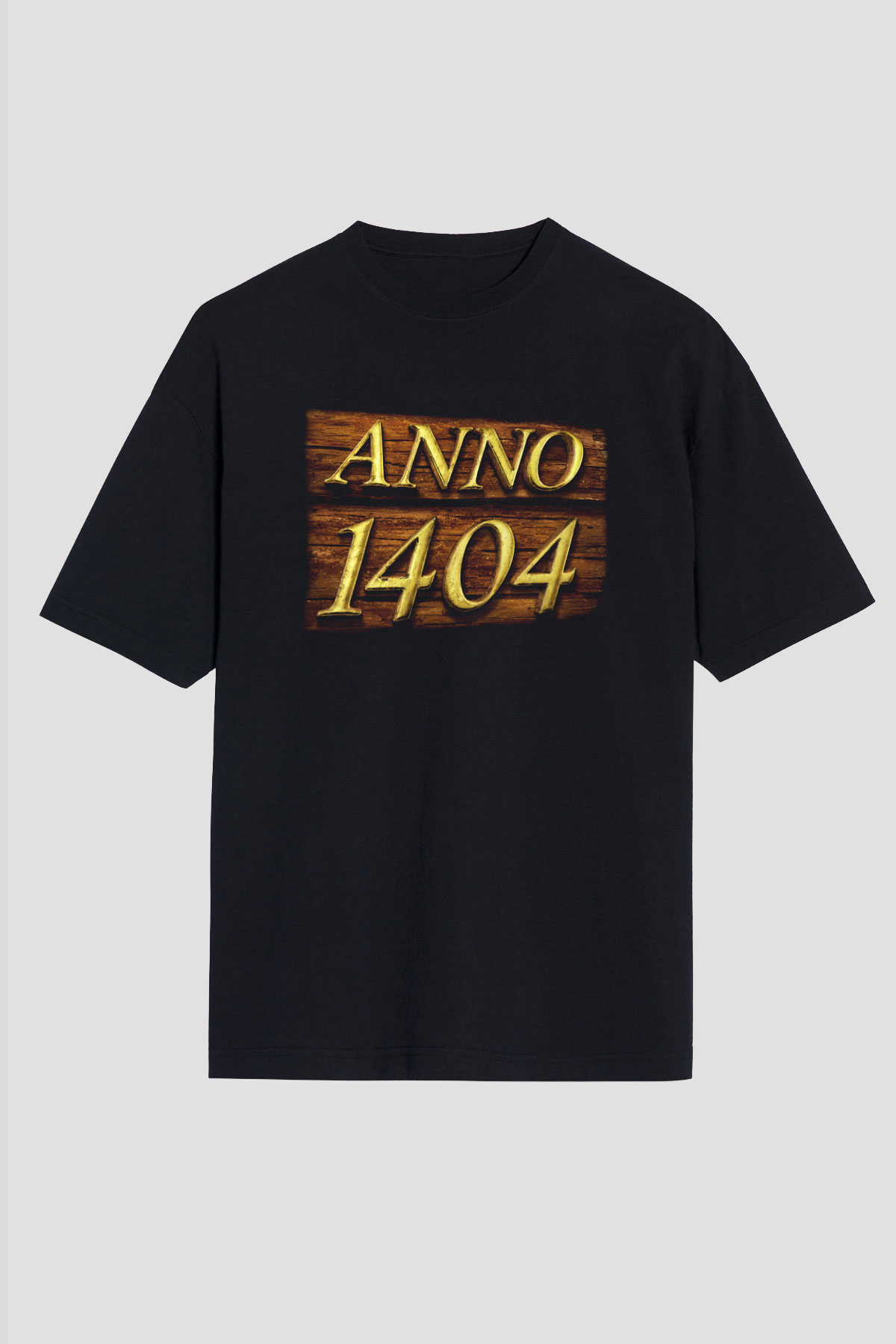 Anno 1404 Siyah Unisex Tişört T-Shirt