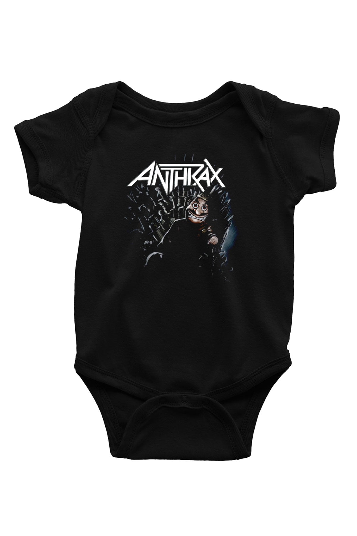 Anthrax Siyah Bebek Body - Zıbın