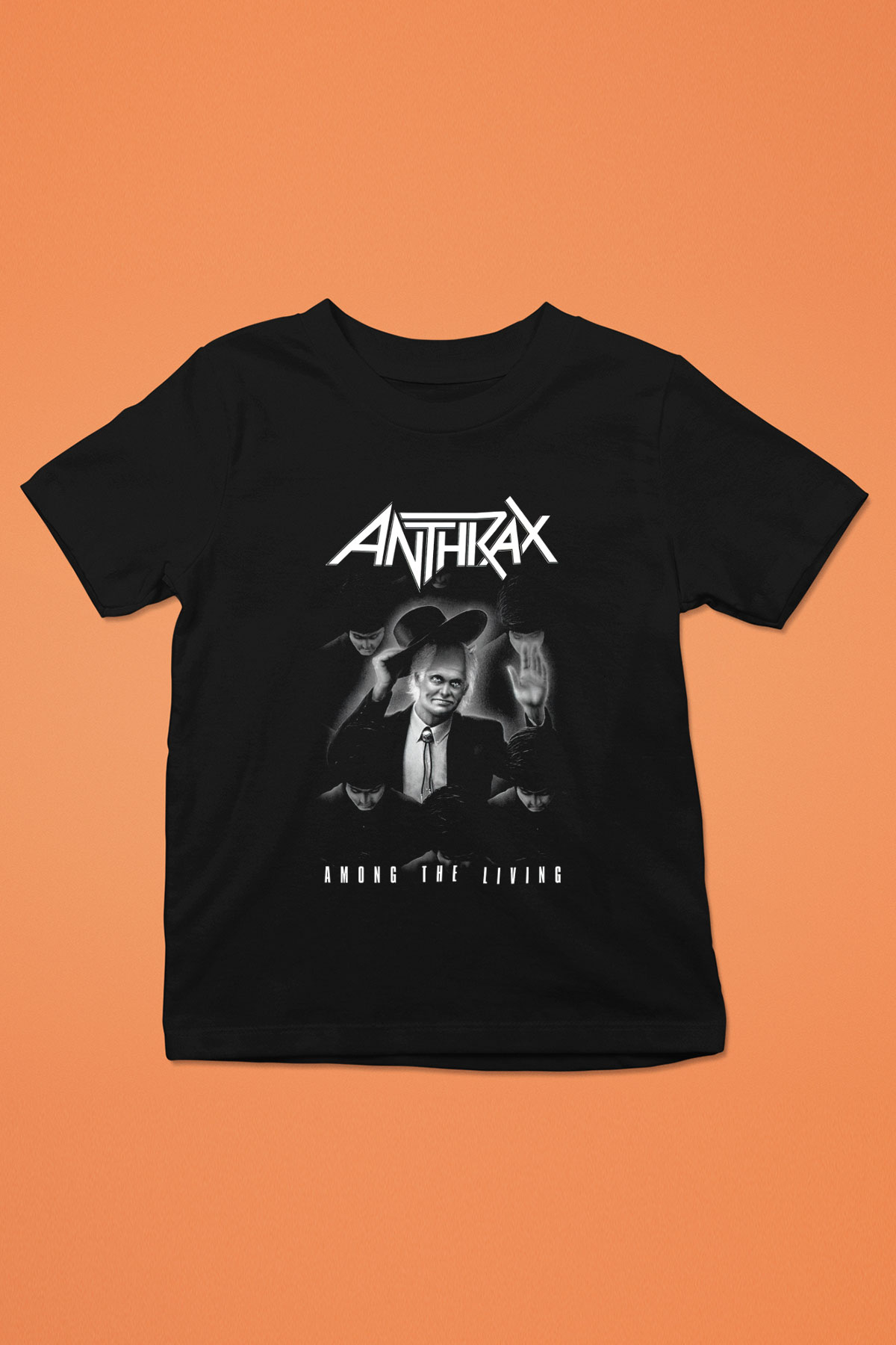 Anthrax Siyah Unisex Çocuk Tişört