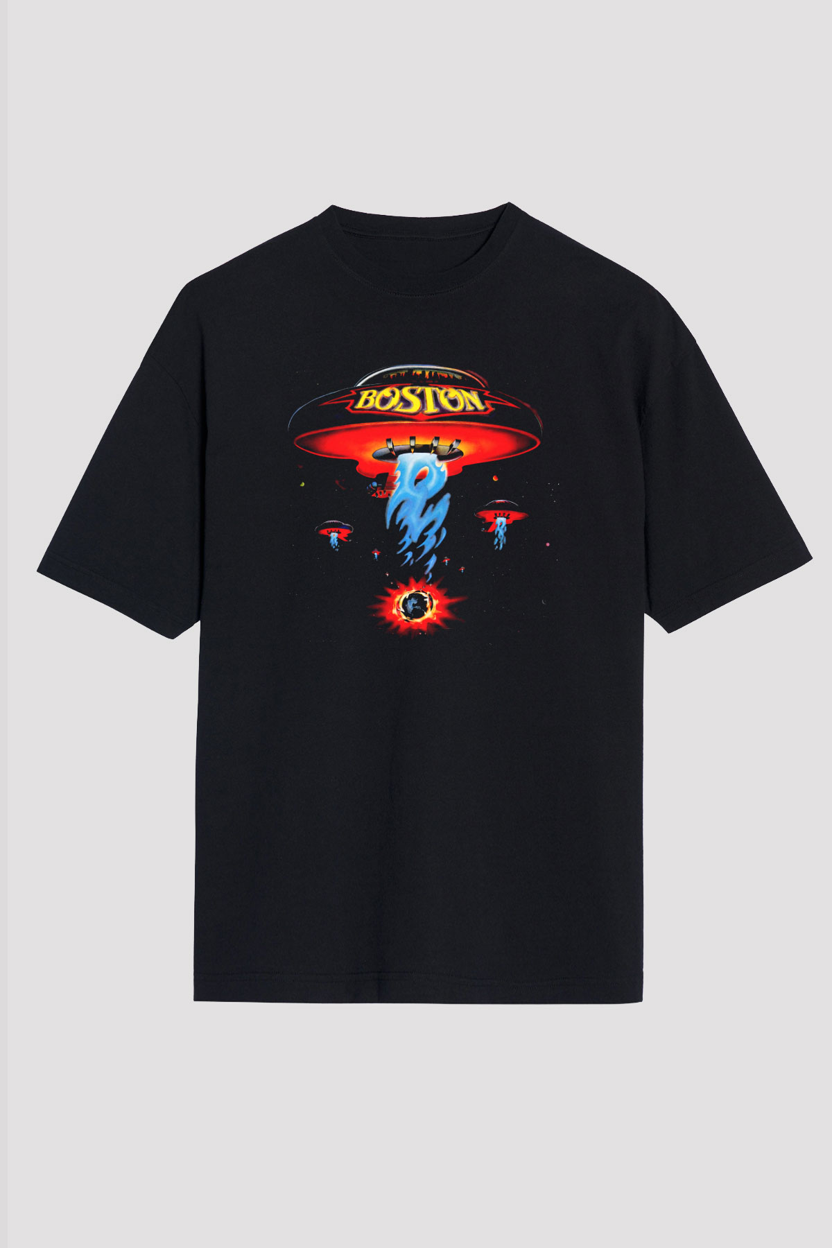 Anthrax Siyah Unisex Oversize Tişört T-Shirt