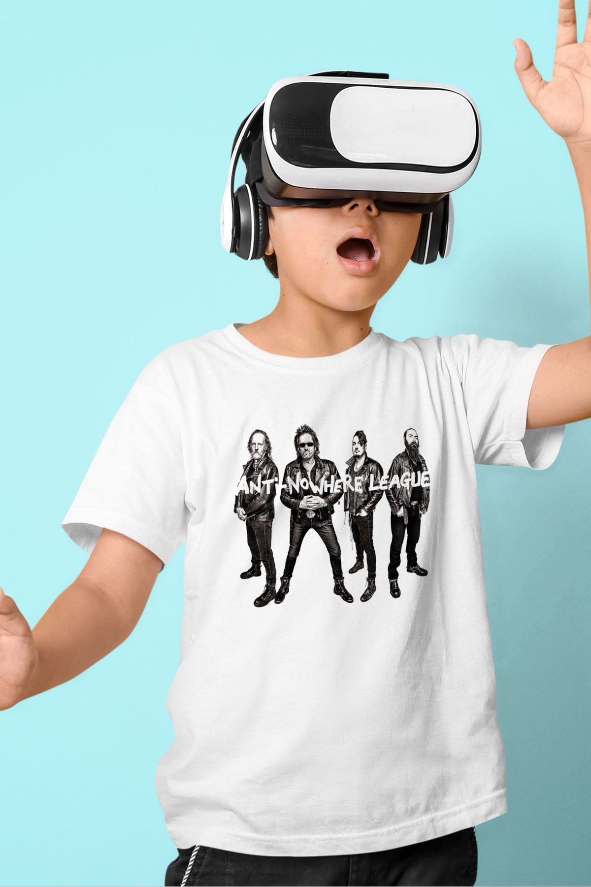 Anti-Nowhere League Beyaz Unisex Çocuk Tişört