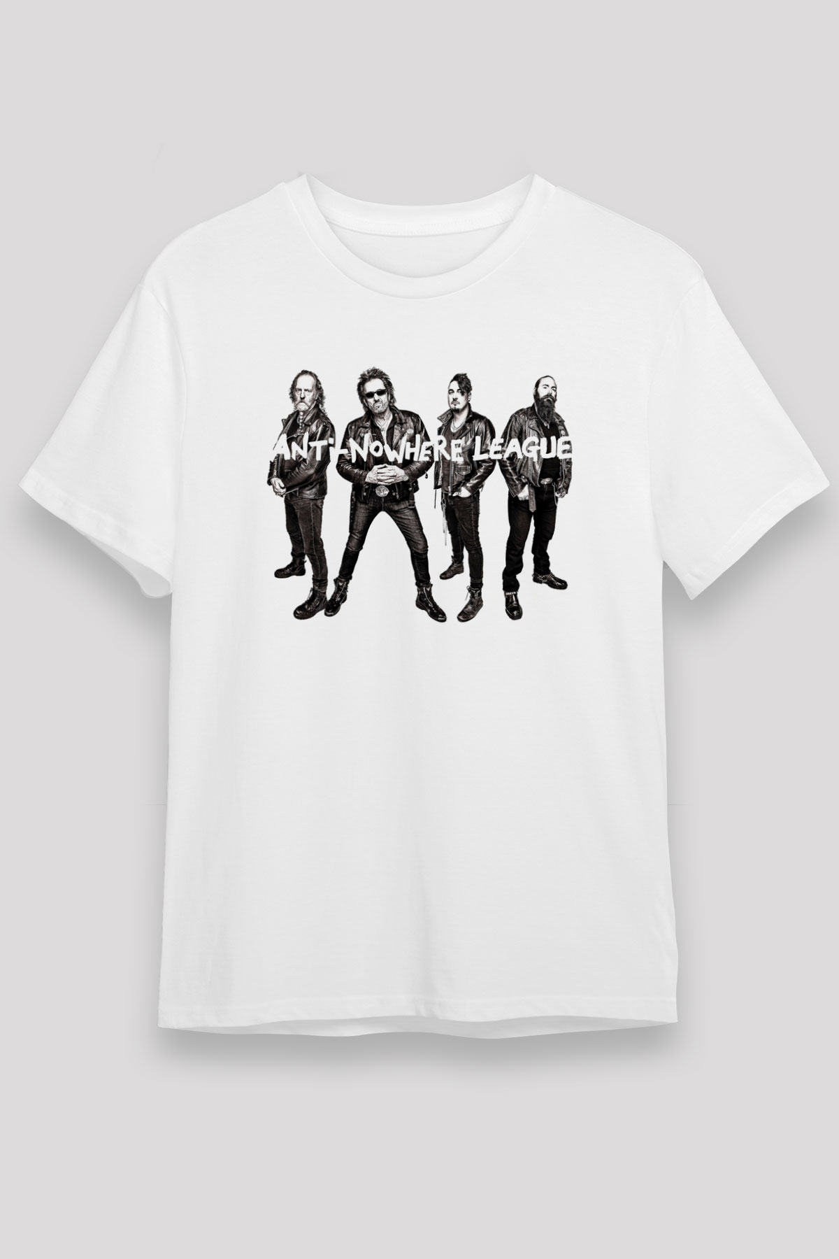 Anti-Nowhere League Beyaz Unisex Tişört T-Shirt - TişörtFabrikası
