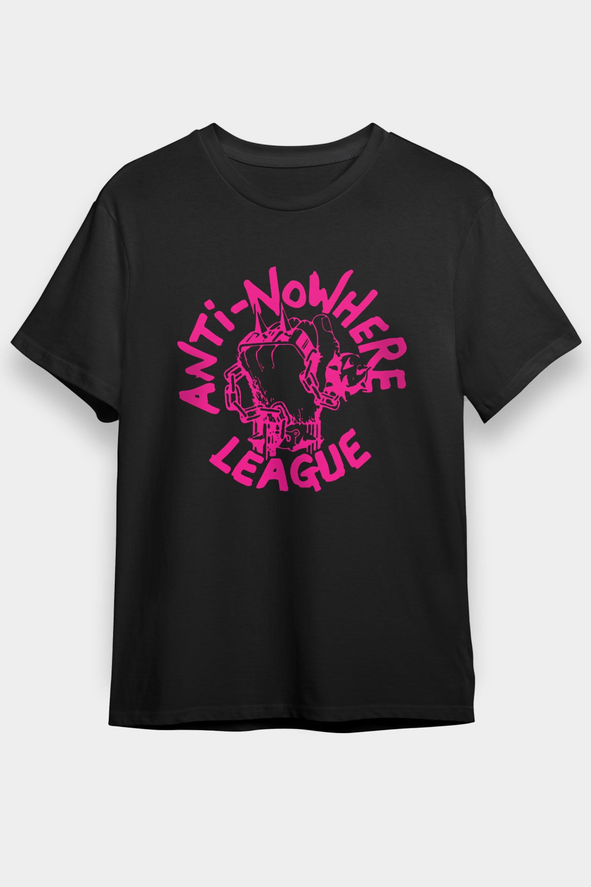 Anti-Nowhere League Siyah Unisex Tişört T-Shirt - TişörtFabrikası