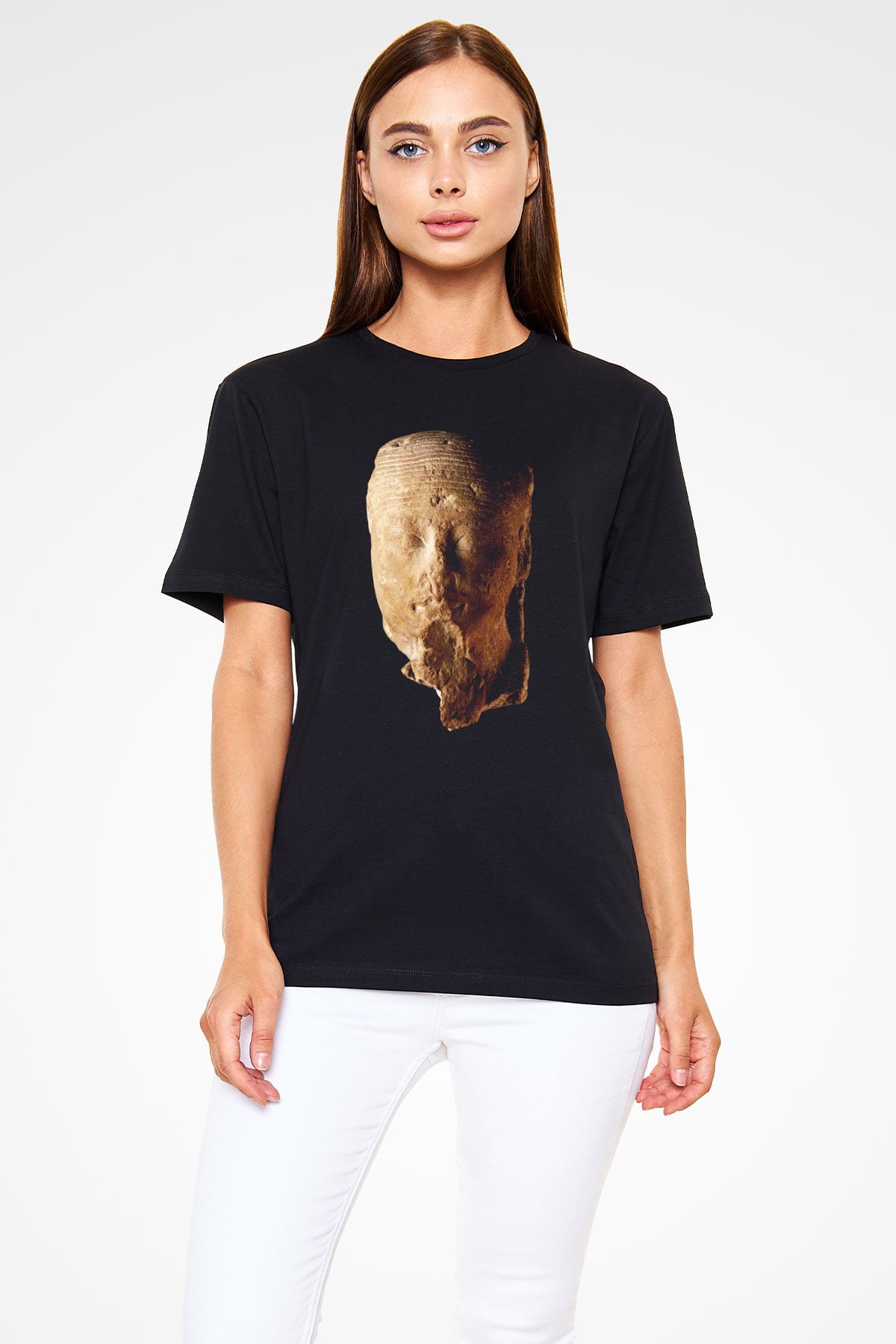 Antika satıcısı Siyah Unisex Tişört T-Shirt - TişörtFabrikası