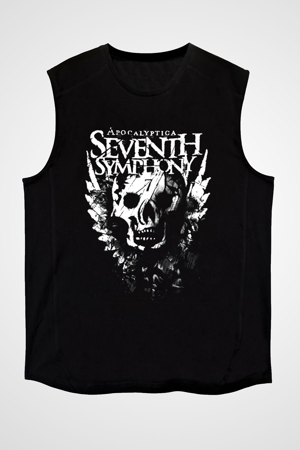 Apocalyptica Siyah Unisex Kolsuz Tişört