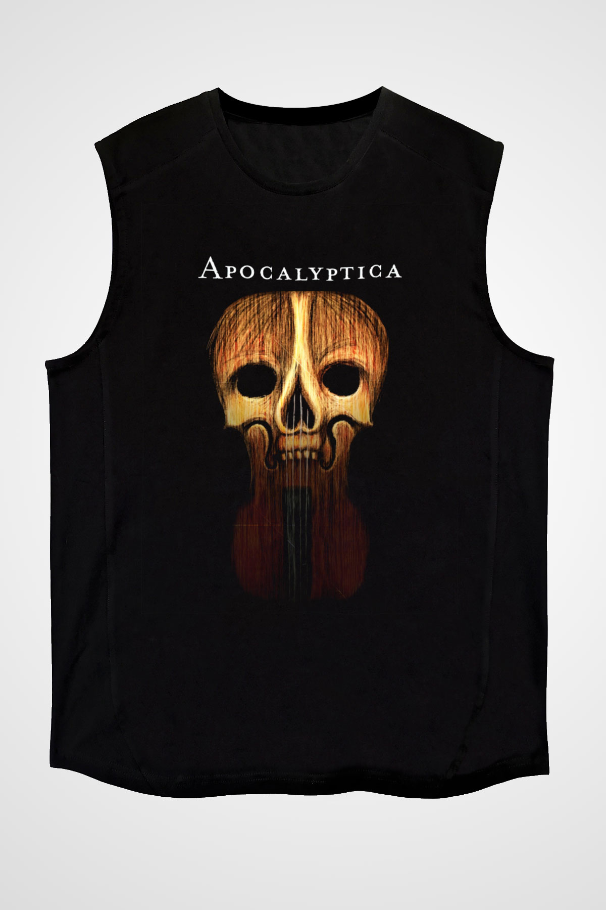 Apocalyptica Siyah Unisex Kolsuz Tişört